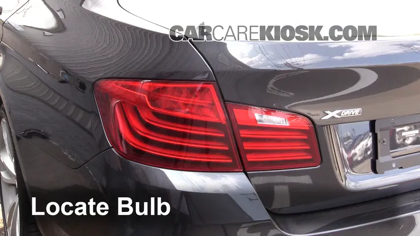 2014 BMW 535d xDrive 3.0L 6 Cyl. Turbo Diesel Lights Tail Light (replace bulb)